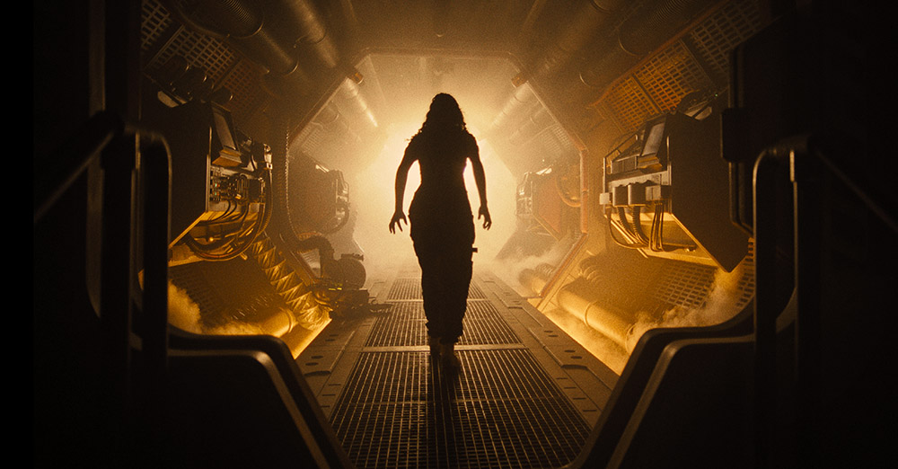 Isabela Merced as Kay in 20th Century Studios' ALIEN ROMULUS.