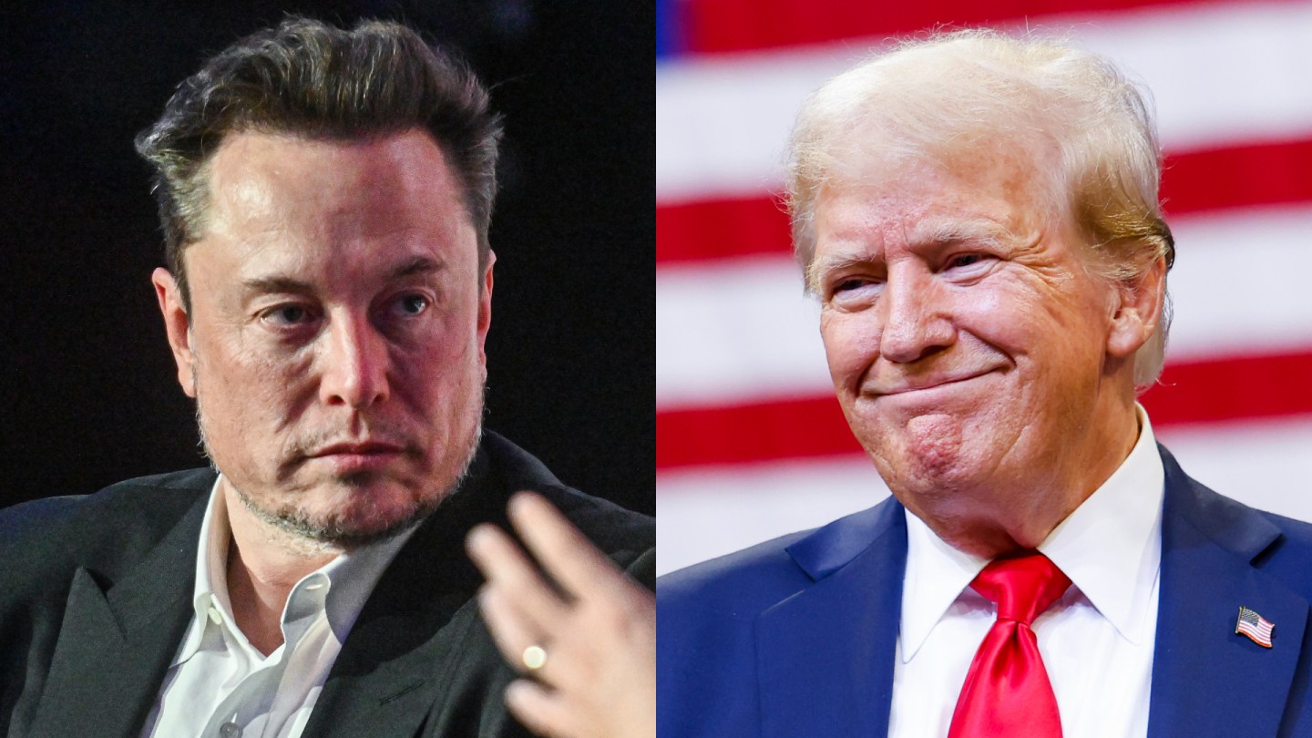 Elon Musk and Donald Trump live-streamed their conversation on X.