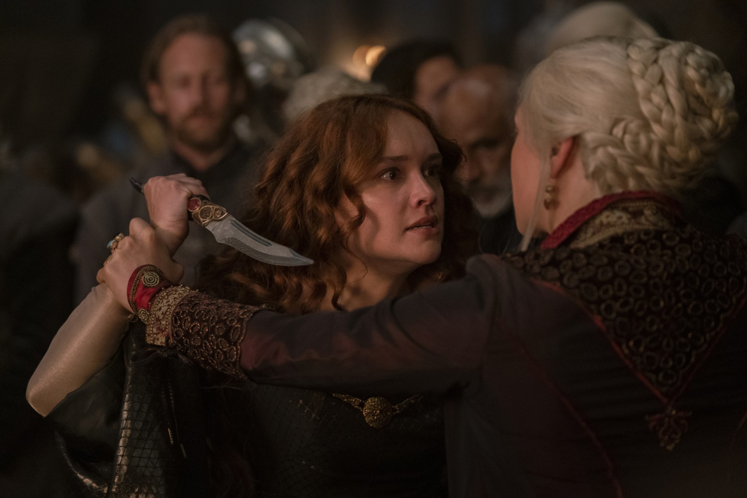 Olivia Cooke, Emma D'Arcy in House of the Dragon